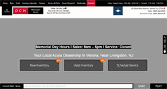 Desktop Screenshot of dchmontclairacura.com